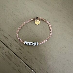 Little Words Project “Grace” beaded bracelet. Size S/M